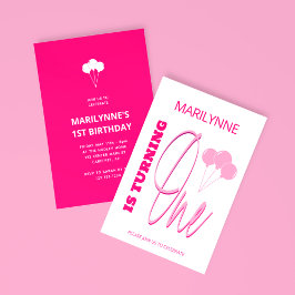 Convites 1 rua Rosa Quente Transformando Um Aniversário