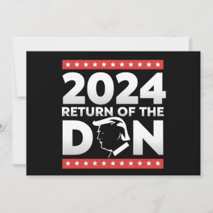 Convites 2024 Retorno do Don Trump 45 47 Presidente dos EUA