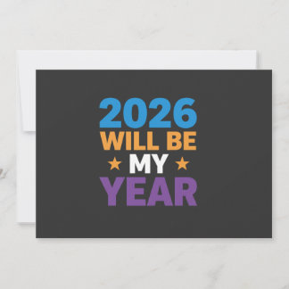 Convites 2026 Será Meu Ano Inspirador Novos Começos