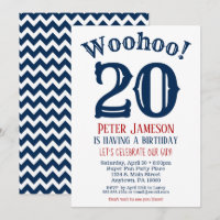 20 Birthday - Marinho Azul