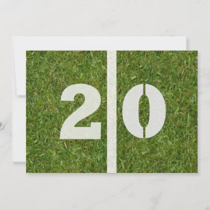 Convites 20o Festa de aniversário!