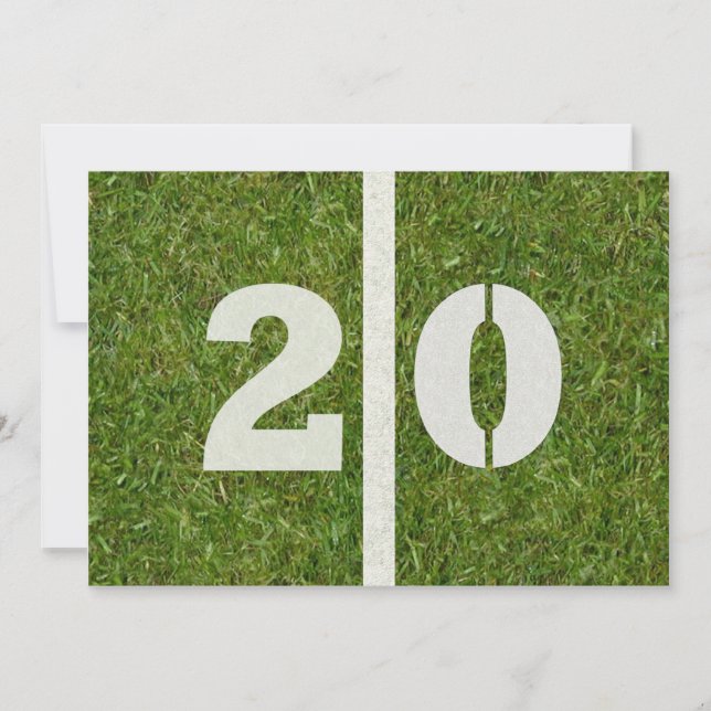 Convites 20o Festa de aniversário! (Frente)