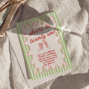 Convites 21 ruas Desenhadas Coloridas Brincadeira Aniversár