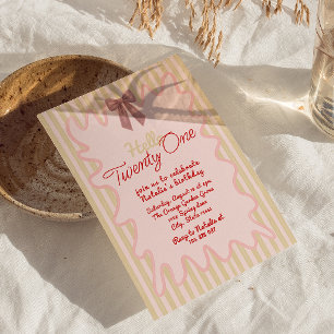 Convites 21ruas, Frame ondulado para Arco pintado à mão, An