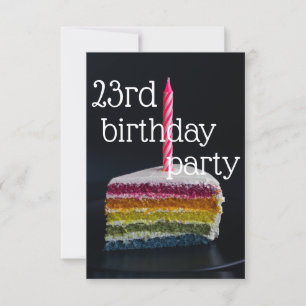 Convites 23.º aniversário