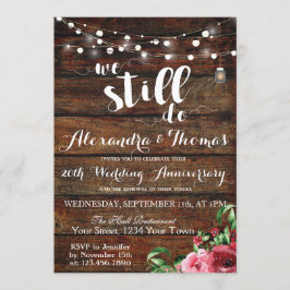 Convites 25º Aniversário de Casamento, Ainda Fazemos Aniver