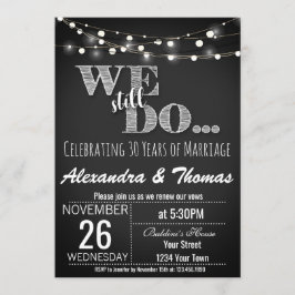 Convites 25º Aniversário de Casamento, Ainda Fazemos Aniver