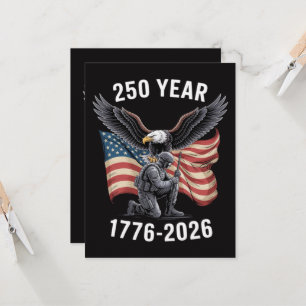 Convites 250 Anos 250º Aniversário EUA 4 de Julho 