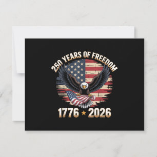 Convites 250 Anos Bandeira Americana dos EUA dos EUA 250º A