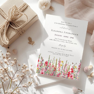 Convites 25 de Aniversário de Aniversário de Aniversário do