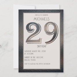 Convites 29.o aniversário