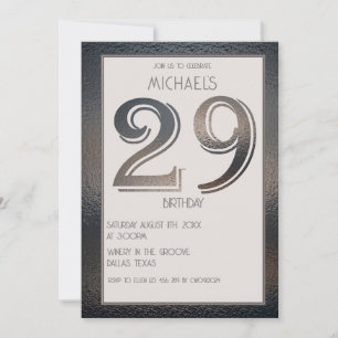 Convites 29.o aniversário