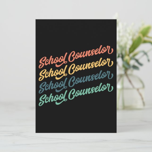 Convites 2/2 - De Volta Aos Conselheiros Da Escola De Vinta (Em pé/Frente)