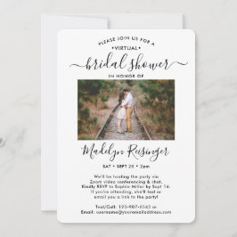 Convites 2 Chá de panela Virtual de Longa Distância do Scri