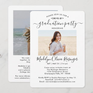 Convites 2 Desfile de carro de Festa de formatura por unida