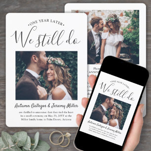 Convites 2 Foto: Festa de rua Aniversário Ainda Fazemos Cas