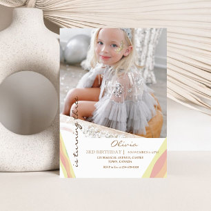 Convites 3ª Fotografia Fácil do Arco-Íris Convide a Festa d