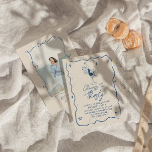 Convites 30 anima-se a trinta Festas de aniversário de foto