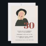 Convites 30 de Ilustração Plana Abstrato da Mulher Blonde<br><div class="desc">Entre no mundo emocionante dos 30 com nosso convite exclusivo para aniversário de 30 anos! Projetado com uma abstrato moderna ilustração de uma mulher loira fazendo um chapéu elegante, este convite captura de forma exclusiva o espírito do marco. Perfeito para aqueles que buscam uma mistura contemporânea e clássica, nosso cartão...</div>