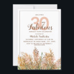 Convites 30 Pampas Fabulosas Grass no Aniversário Branco<br><div class="desc">Linda relva Pampas estilo bico em branco 30 e Fabuloso convite de festas de aniversário de 30 anos para mulheres. Entre em contato conosco para obter ajuda com a personalização ou para solicitar produtos correspondentes.</div>