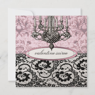 Convites 311 Convidado Rosa Vintage
