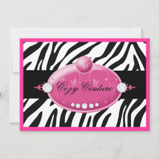 Convites 311-Couture Cozy Personalizado