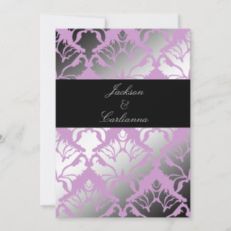 Convites 311-Damask Shimmer Lilac Convida