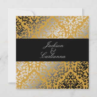 Convites 311-Dazzling Damask Lioness