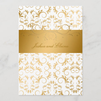 Convites 311-Golden diVine o prazer branco de |