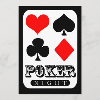 Convites 311 Noite de Poker