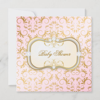 Convites 311 Ouro Ciao Bella Cream - Bebê Rosa Divino