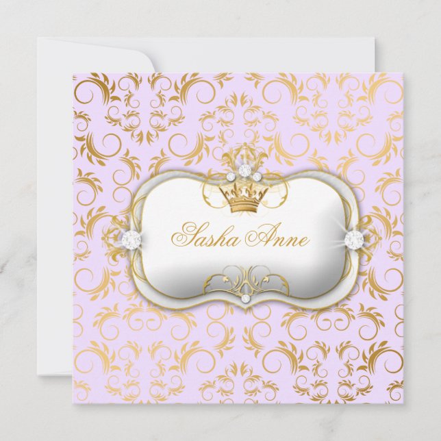 Convites 311 Ouro Ciao Bella Lilac (Frente)