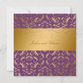 Convites 311-Ouro diVine EggPlant Purple 5,25 x 5,25