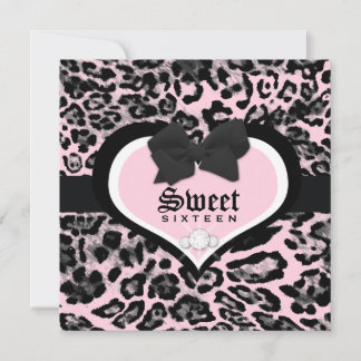 Convites 311 Selvagem no Heart Sweet Sixten| Quinceanera