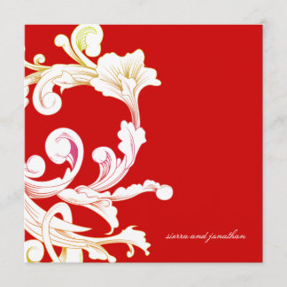 Convites 311-Vivid Foliage Flare Rouge