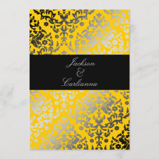 Convites 311Jaqueta amarela azzumbida Damask