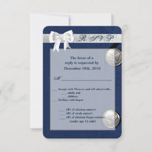 Convites 3,5x5 R.S.V.P. Placa Air Force Classe A Uniform Dr