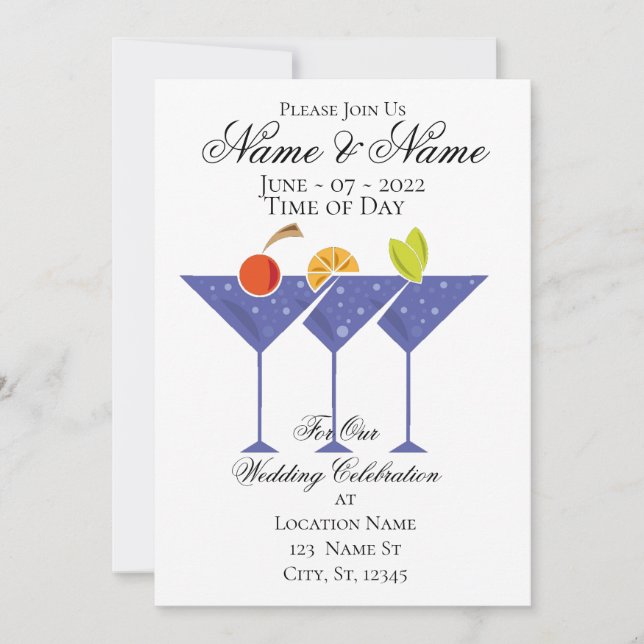 Convites 3 Cocktails Martini Thunder_Cove (Frente)