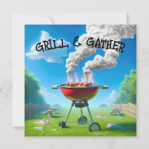 Convites 4º Partido Do CHURRASCO De Julho