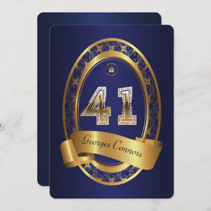 Convites 41ruas, mulher festa de aniversário, cor elegante