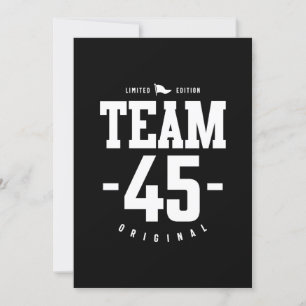 Convites 45 Anos de Idade - Presente Engraçado de 45º Anive