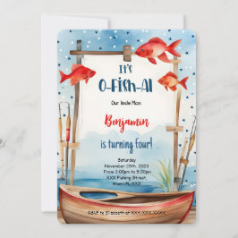 Convites 4.º Aniversário da Pesca