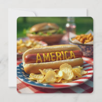 4 de julho American Hot Dog