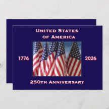 4 de julho Barbeque, EUA 250 anos, Bandeiras