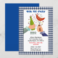 4 de julho de Beer e Franks CHURRASCO Picnic Party