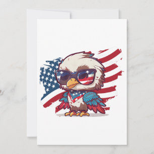 Convites 4 de julho dia da independência águia americana 