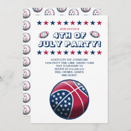 Convites 4 de julho Festas de Bolas