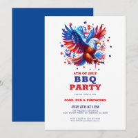 4 de julho, Patriótico CHURRASCO Americano de Águi