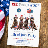 4 de julho, Red White e Woof Patriotic Dogs Party