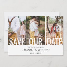 Convites 4 Foto: Simples Elegante Salve Nosso Casamento De 